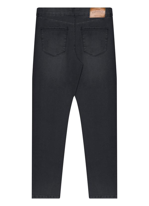 Alakazoo - Calça Jeans Skinny e Cintura Ajustável Preto 6