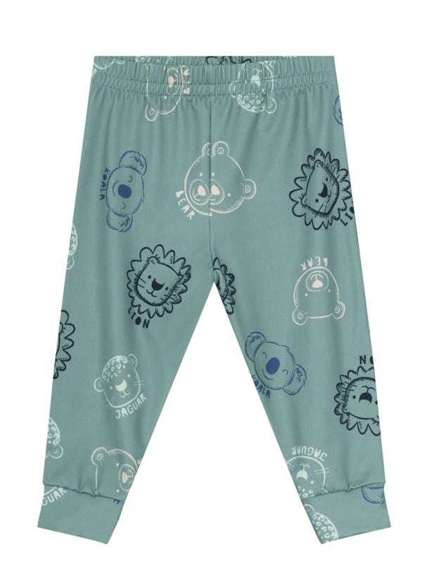 Brandili Baby - Calça Jogger Bebê Unissex Térmica Verde