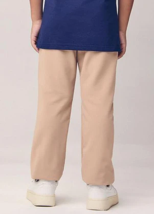 Youccie - Calça Jogger com Cadarço Bege - YOUCCIE