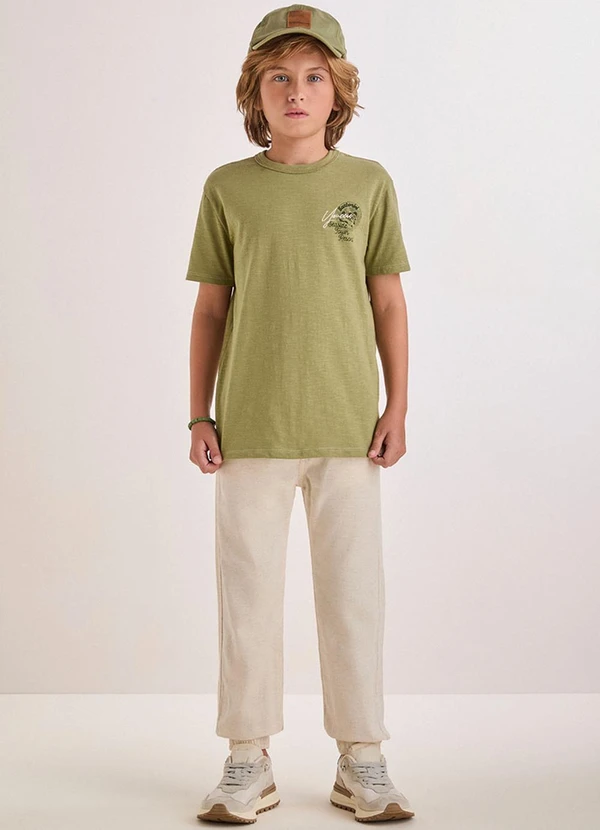 Youccie - Calça Jogger de Linho Cru Cru 3