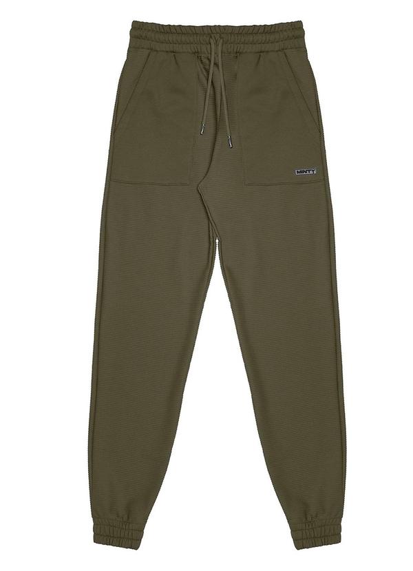 Minty - Calça Jogger Juvenil Masculia Verde