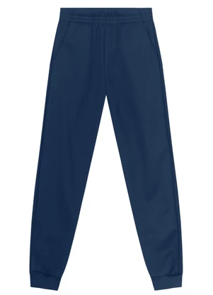Brandili - Calça Jogger Menino em Moletom Azul - BRANDILI