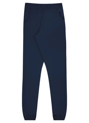 Pulla Bulla - Calça Juvenil Menino Moletom sem Felpa Marinho - PULLA BULLA