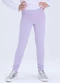 Vida Costeira - Calça Legging Infantil Térmica Avulsa Preto - variação: Lilás
