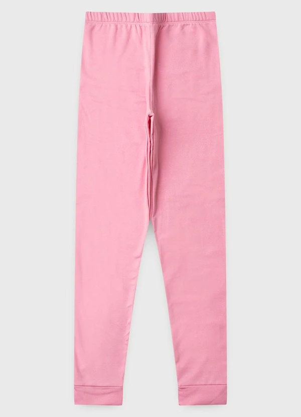 Vida Costeira - Calça Legging Infantil Térmica Avulsa Rosa 3