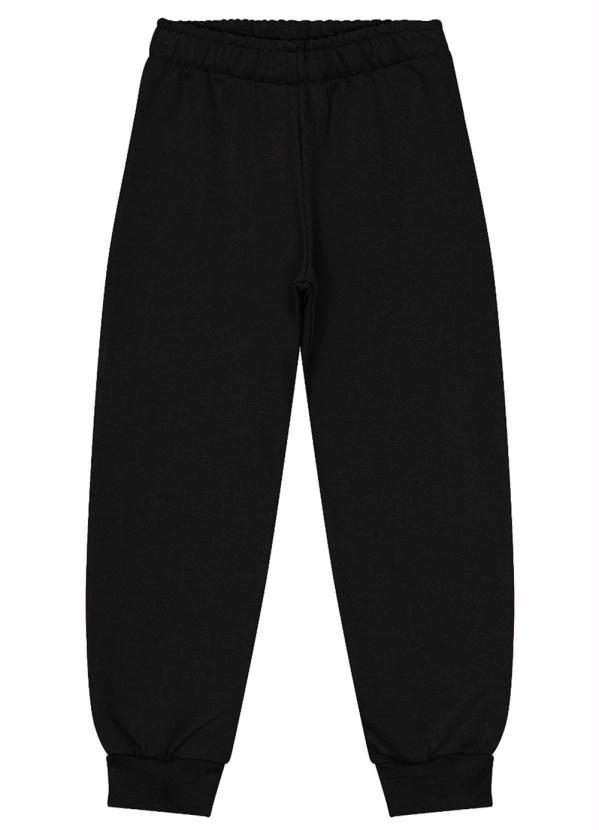 Rovi Kids - Calça Masculina Básica Preto