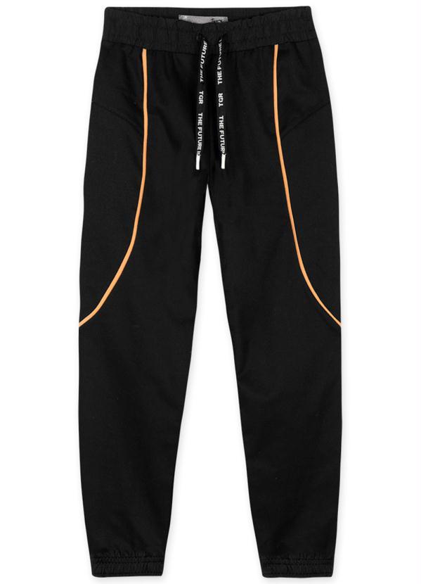 Tigor T Tigre - Calça Menino Infantil Preto