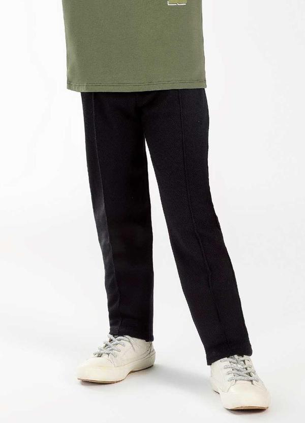 Cativa Kids - Calça Masculina Infantil Preto