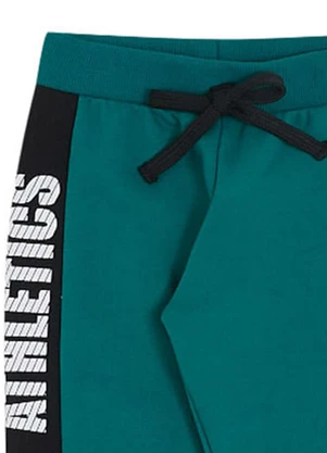 Pulla Bulla - Calca Menino Verde - PULLA BULLA