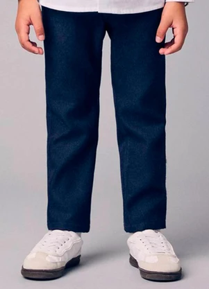 Youccie - Calça Menino Casual Infantil Marinho - YOUCCIE