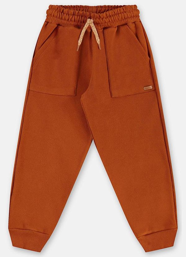 Up Baby - Calça Menino em Alfaiataria Marrom 3