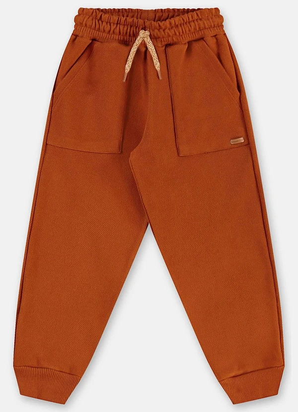 Up Baby - Calça Menino em Alfaiataria Marrom 3