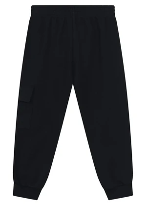 Brandili - Calça Menino em Moletinho Preto - BRANDILI