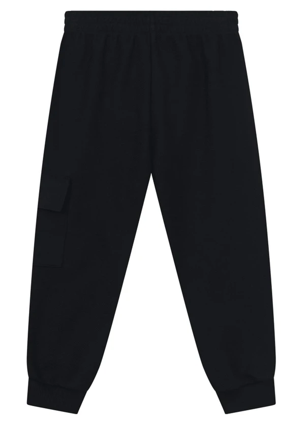 Brandili - Calça Menino em Moletinho Preto 2