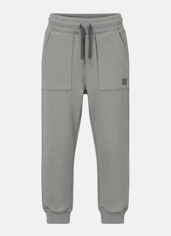 Up Baby - Calça Menino em Moletom Cinza