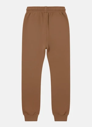 Up Baby - Calça Menino em Moletom Marrom - UP BABY