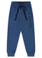 Ioluig - Calça Menino Moletom Felpado Preto - variação: Azul