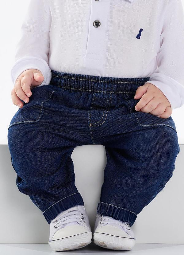 Pulla Bulla - Calca Moletom Azul