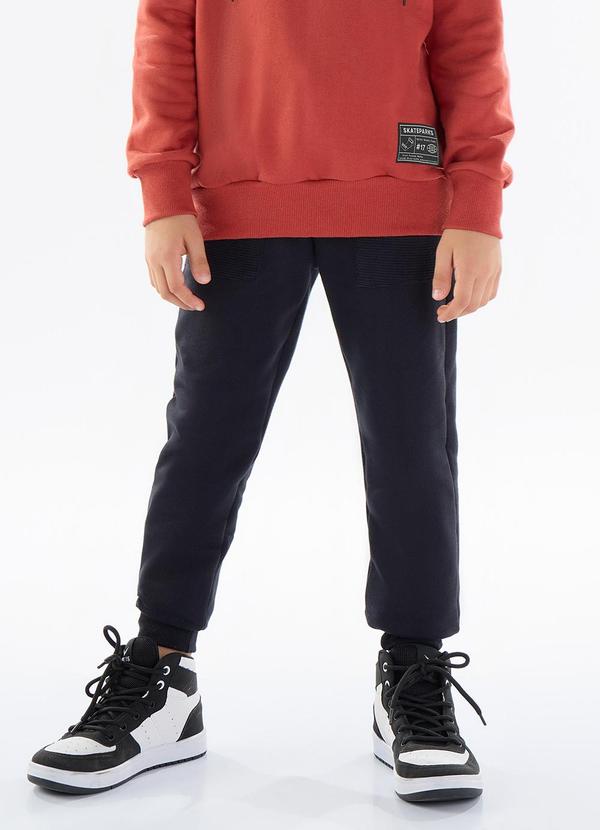 Pulla Bulla - Calca Moletom Basica Preto