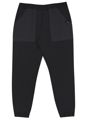 Pulla Bulla - Calça Moletom e Malha Relevo Preto - PULLA BULLA