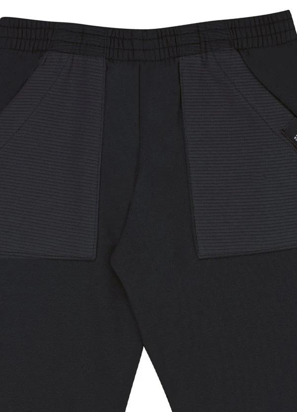 Pulla Bulla - Calça Moletom e Malha Relevo Preto 2