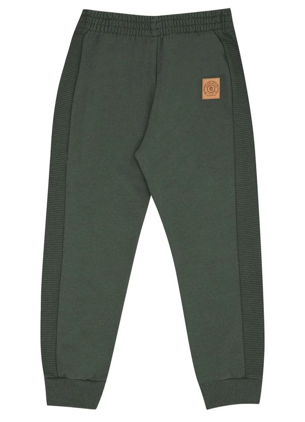 Pulla Bulla - Calça Moletom e Malha Relevo Verde