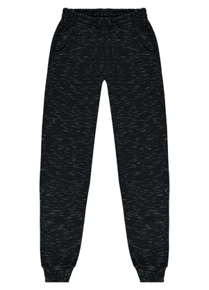 Pulla Bulla - Calça Moletom Jet Preto - PULLA BULLA