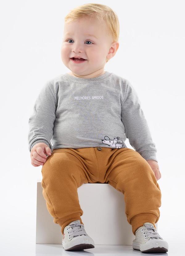 Pulla Bulla - Calca Moletom Marrom 2