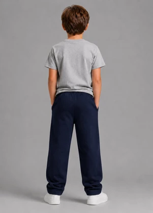 Rovi Kids - Calça Moletom Masculina Azul - ROVI KIDS
