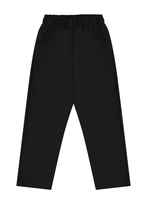 Rovi Kids - Calça Moletom Masculina Preto - ROVI KIDS