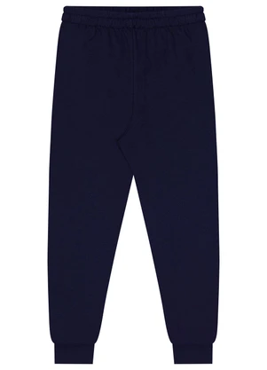 Alakazoo - Calça Moletom sem Felpa Azul - ALAKAZOO