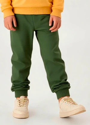 Pulla Bulla - Calça Moletom Verde - PULLA BULLA