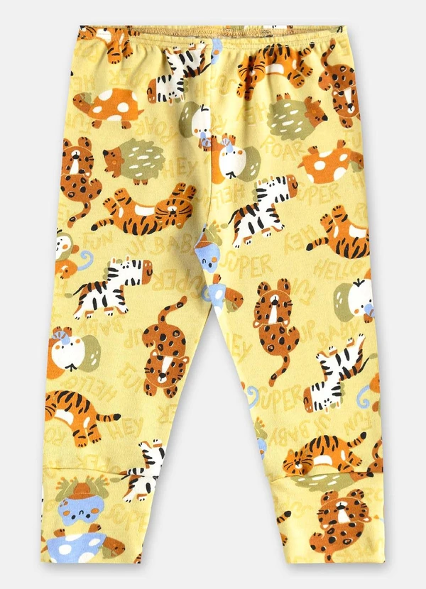 Up Baby - Calça para Bebê Menino em Suedine Verde 2