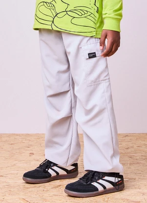 Youccie - Calça Parachute em Tactel Sport Cinza Cinza - YOUCCIE