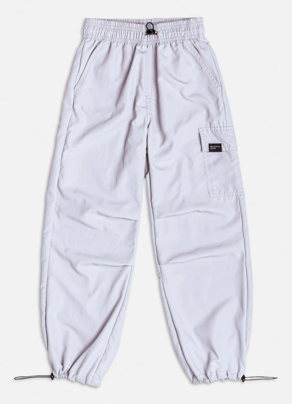 Youccie - Calça Parachute em Tactel Sport Cinza Cinza 5