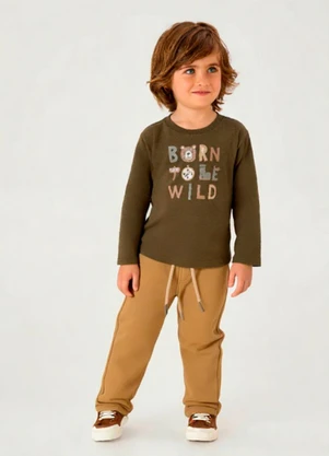 Pulla Bulla - Calça Piqueton Fit Natural - PULLA BULLA