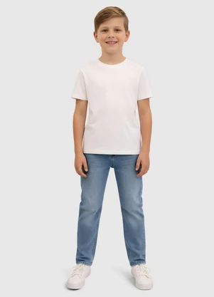 Carinhoso - Calça Relaxed Fit Jeans Azul - CARINHOSO