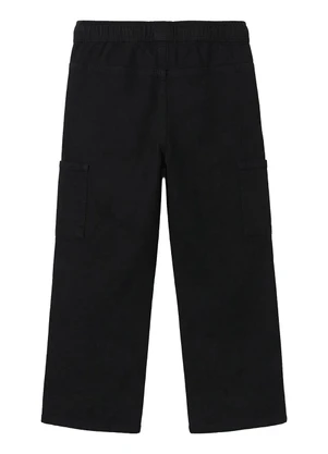 Malwee Kids - Calça Reta Cargo em Sarja Preto - MALWEE KIDS