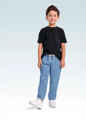 Fakini Kids - Calça Sarja Azul - FAKINI KIDS