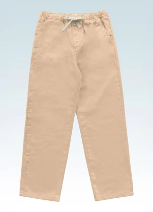 Fakini Kids - Calça Sarja Bege - FAKINI KIDS