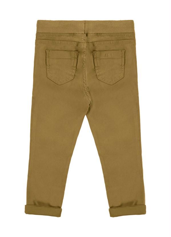 Alakazoo - Calca Sarja com Elastano Marrom 6