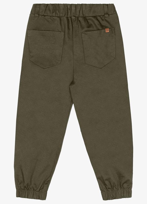 Trick Nick - Calça Sarja Infantil Masculino Verde 2