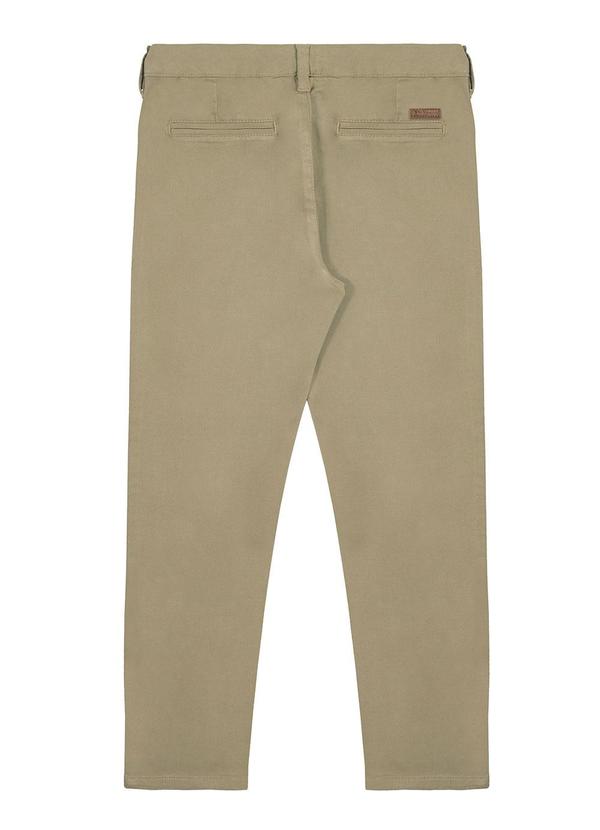 Alakazoo - Calça Sarja Infantil Menino Chino Bege 6