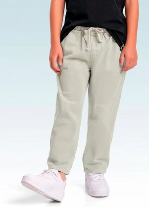 Fakini Kids - Calça Sarja Verde - FAKINI KIDS