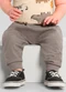 Brandili - Calça Saruel Bebê Menino Preto - variação: Cinza
