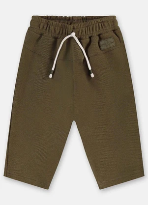 Up Baby - Calça Saruel para Bebê Menino Verde - UP BABY