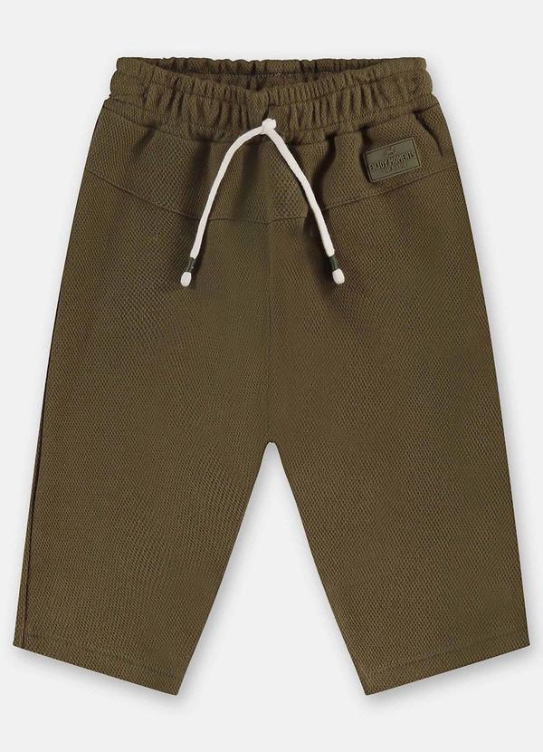 Up Baby - Calça Saruel para Bebê Menino Verde