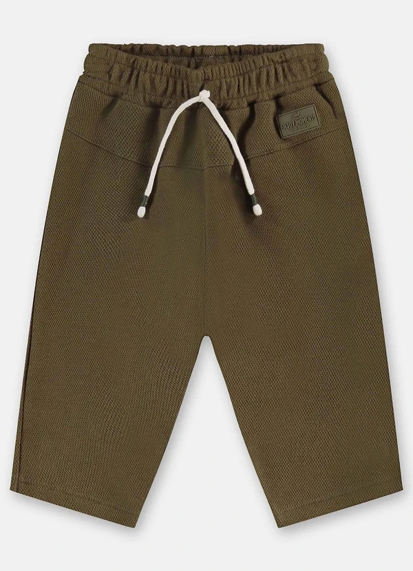 Up Baby - Calça Saruel para Bebê Menino Verde