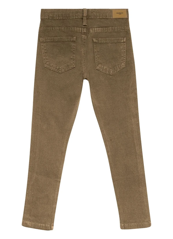 Malwee Kids - Calça Skinny em Sarja Cáqui 2
