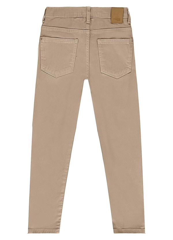 Malwee Kids - Calça Skinny em Sarja Taupe 2